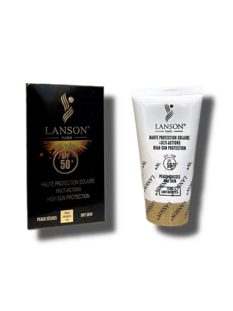 ضد آفتاب رنگی لانسون LANSON برای پوست چرب