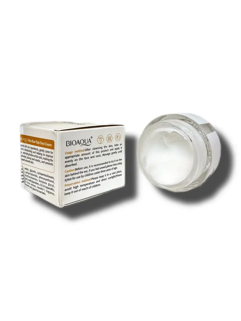 کرم آبرسان صورت برنج بیوآکوا BIOAQUA حجم 50 میل