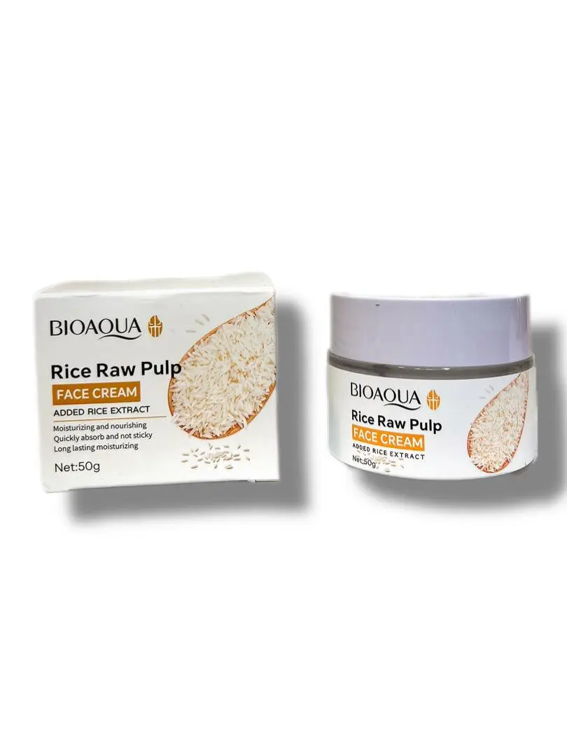 کرم آبرسان صورت برنج بیوآکوا BIOAQUA حجم 50 میل