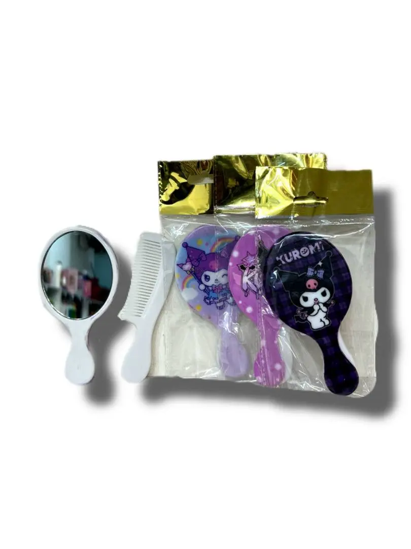 ست آینه و شانه کرومی