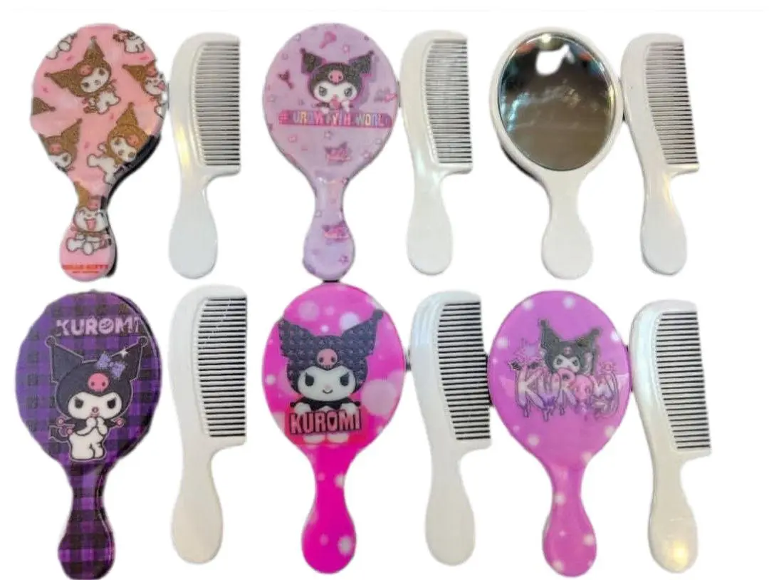 ست آینه و شانه کرومی