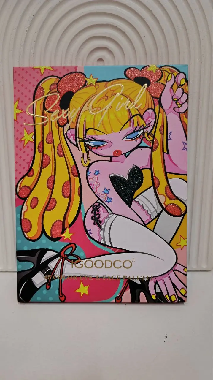 پالت سایه چشم و صورت 64 رنگ IGOODCO مدل SEXY GIRL