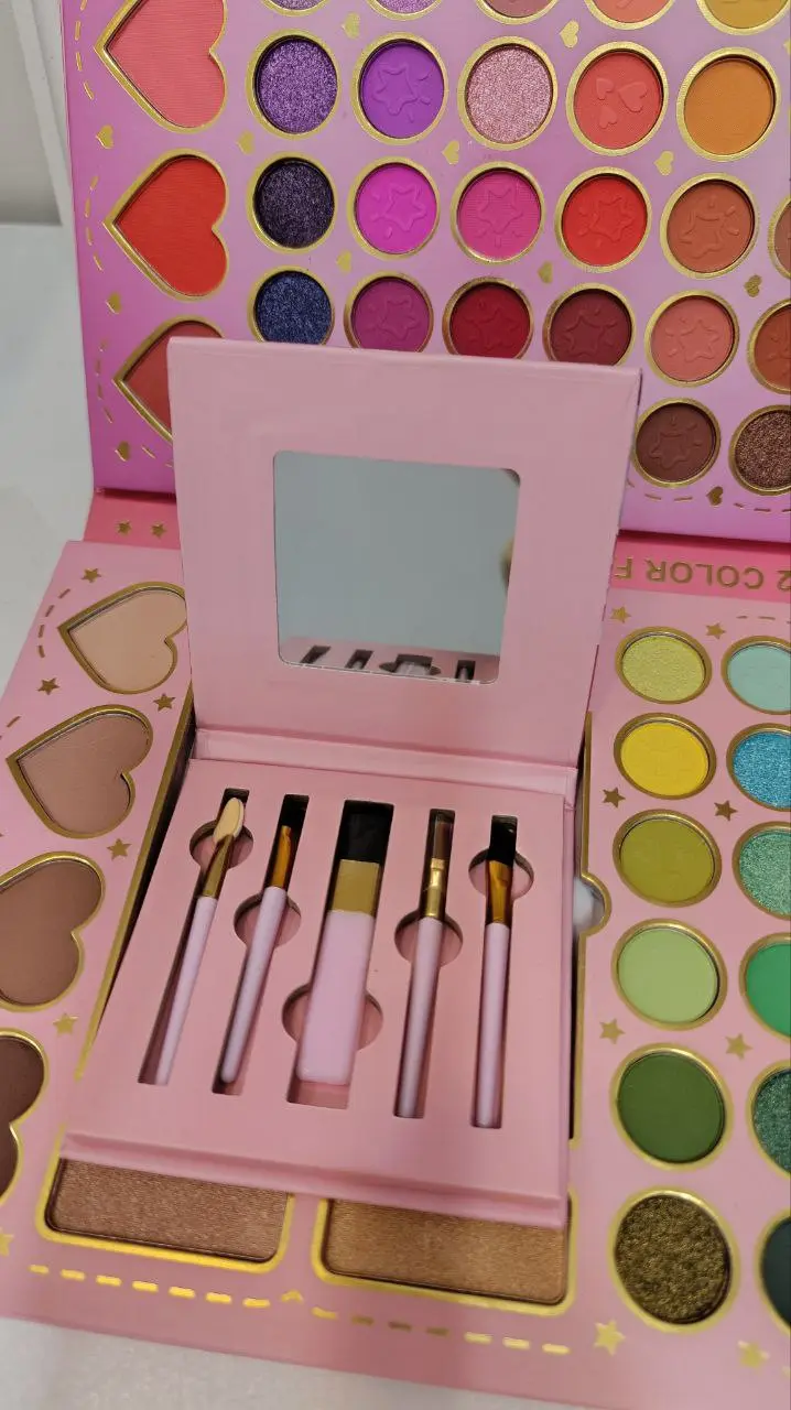 پالت سایه چشم و صورت 72 رنگ IGOODCO مدل Makeup Beauty