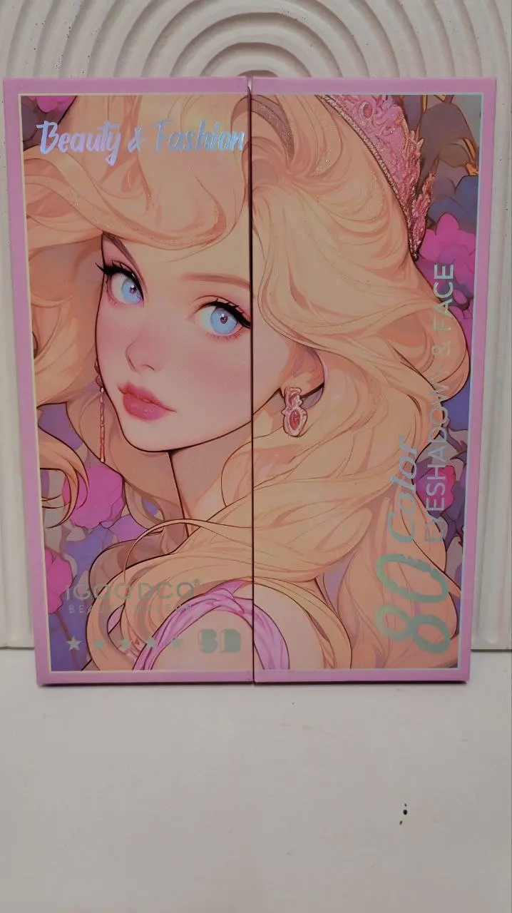 پالت سایه چشم و صورت ۸۰ رنگ IGOODCO مدل Beauty & Fashion