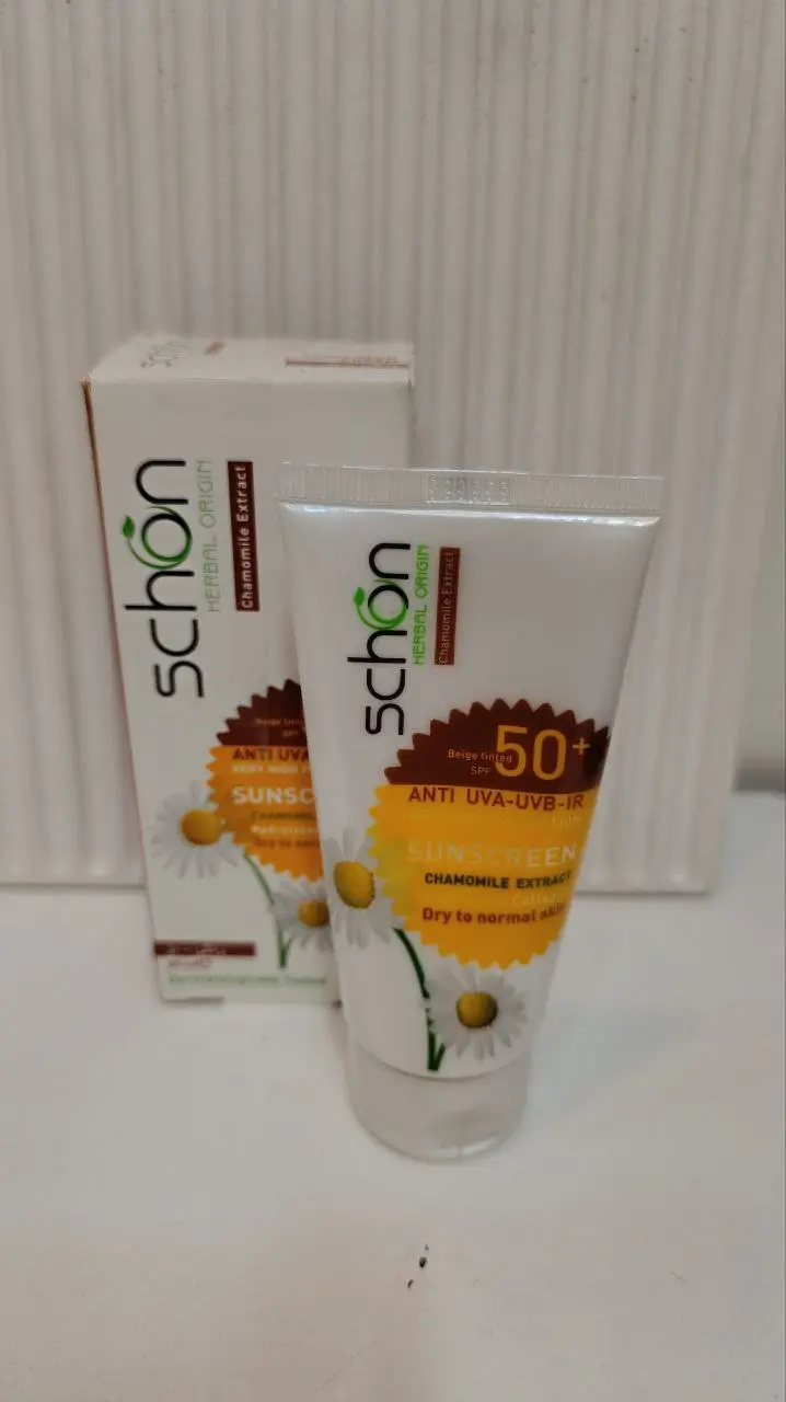 ضد آفتاب رنگ بژ SFP50 بابونه شون