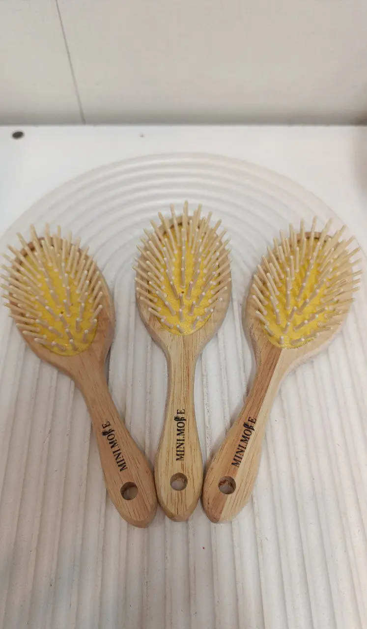 برس مو چوبی دکتر مور سایز متوسط