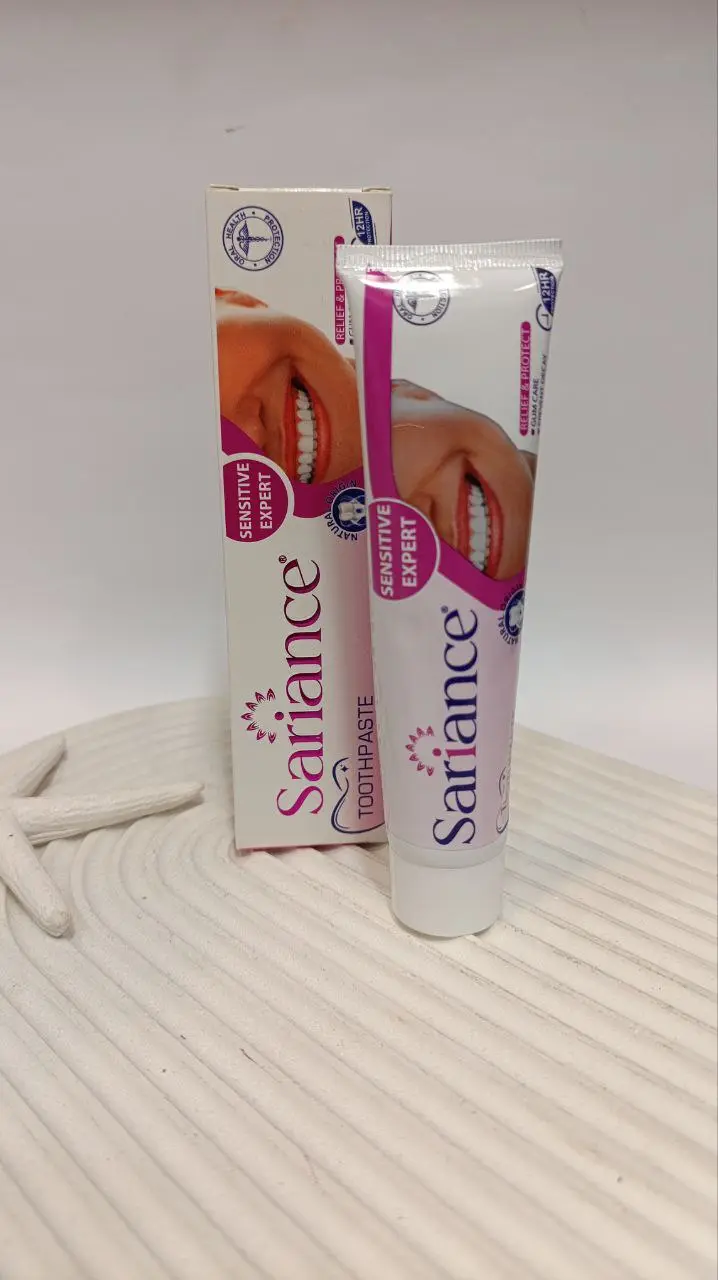 خمیر دندان ساری انس مناسب دندان های حساس حجم 100 میل