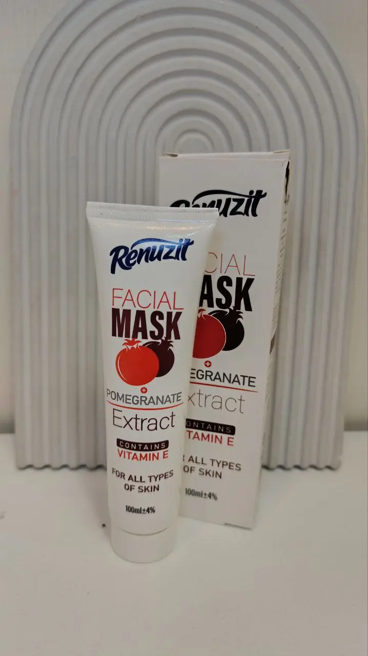 ماسک صورت رینوزیت حاوی عصاره انار حجم 100میل