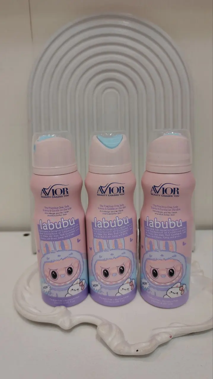 اسپری بدن  کودک اویور طرح لبوبو