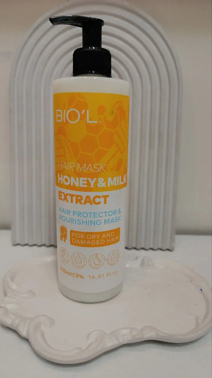 ماسک مو عسل پمپی بیول