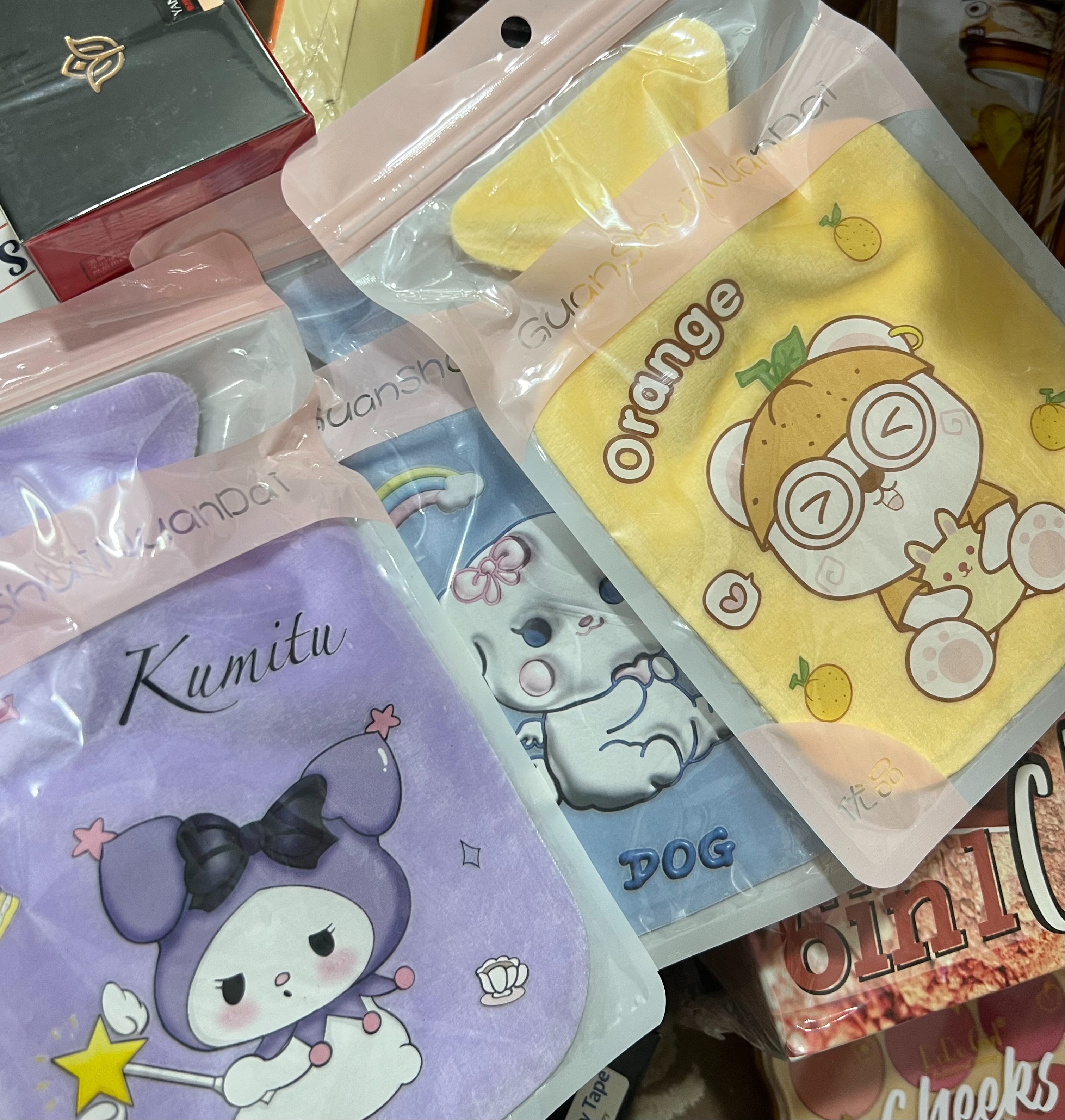 کیسه اب گرم فانتزی رنگی